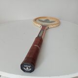 Vintage wooden tennis racket Ilie Nastase Adidas