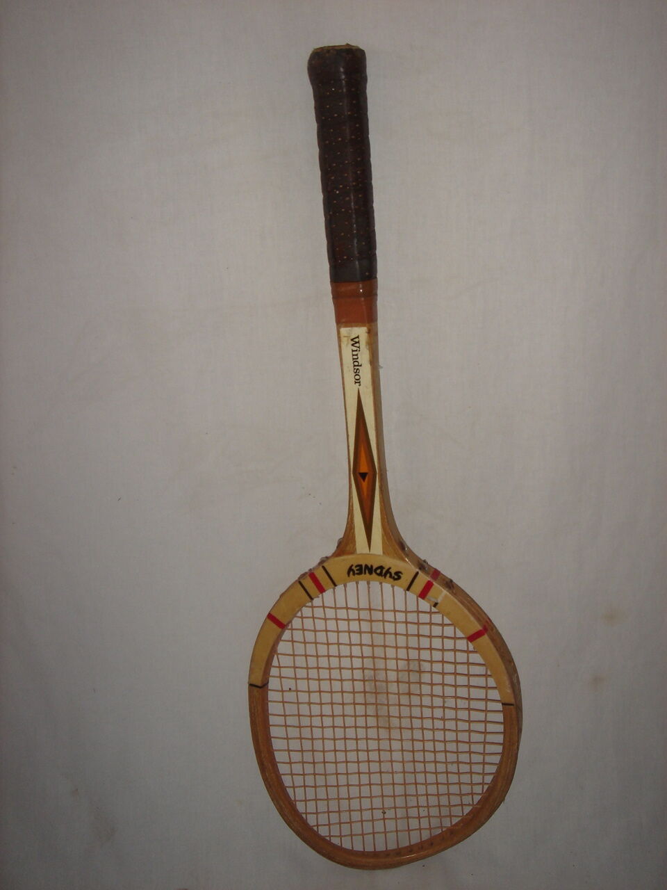 Ancienne raquette de tennis en bois sydney windsor, 1930/40