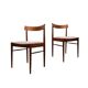 Set of 2 teak chairs by Wiesner-Hager.