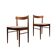 Set of 2 teak chairs by Wiesner-Hager.