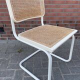 Cesca dining room chair designed by Marcel Breuer