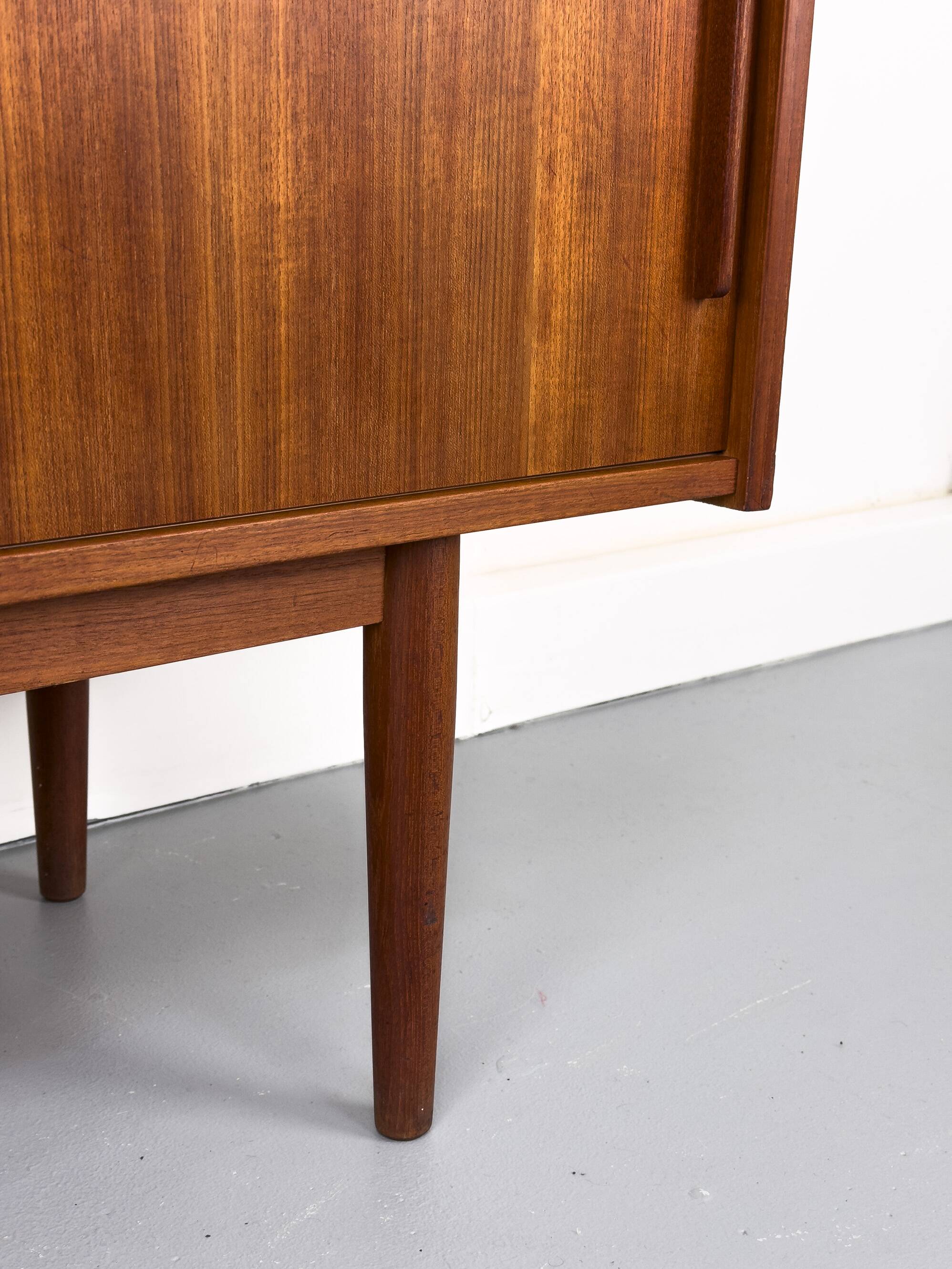 Vintage Sideboard in Teak with Drawers and Sliding Doors, 1960s