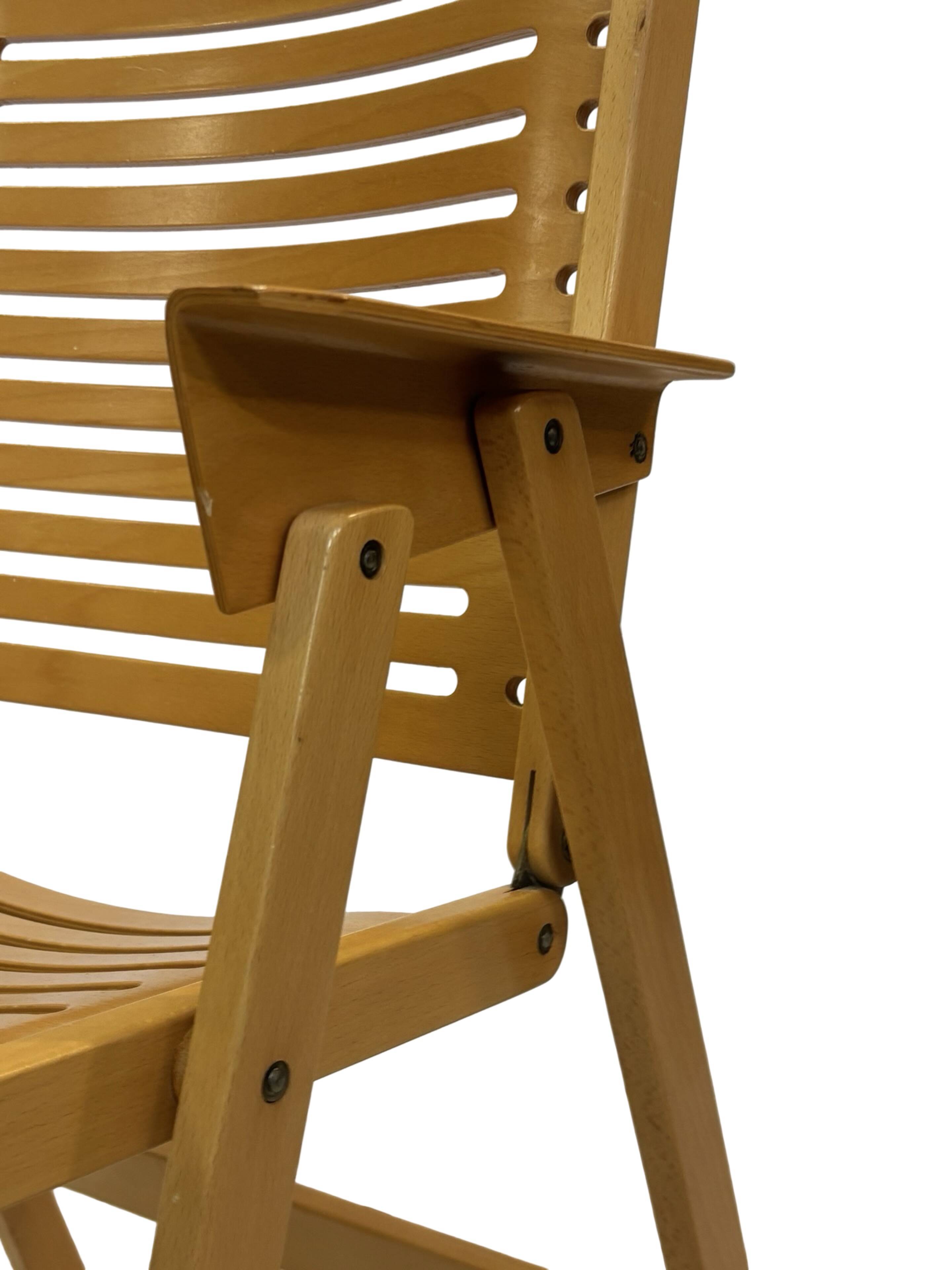 Niko Kralj Rex Plywood Folding Chair for Stol 1950s in wood