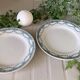 Duo of old earthenware dishes from Saint-Amand (North)
