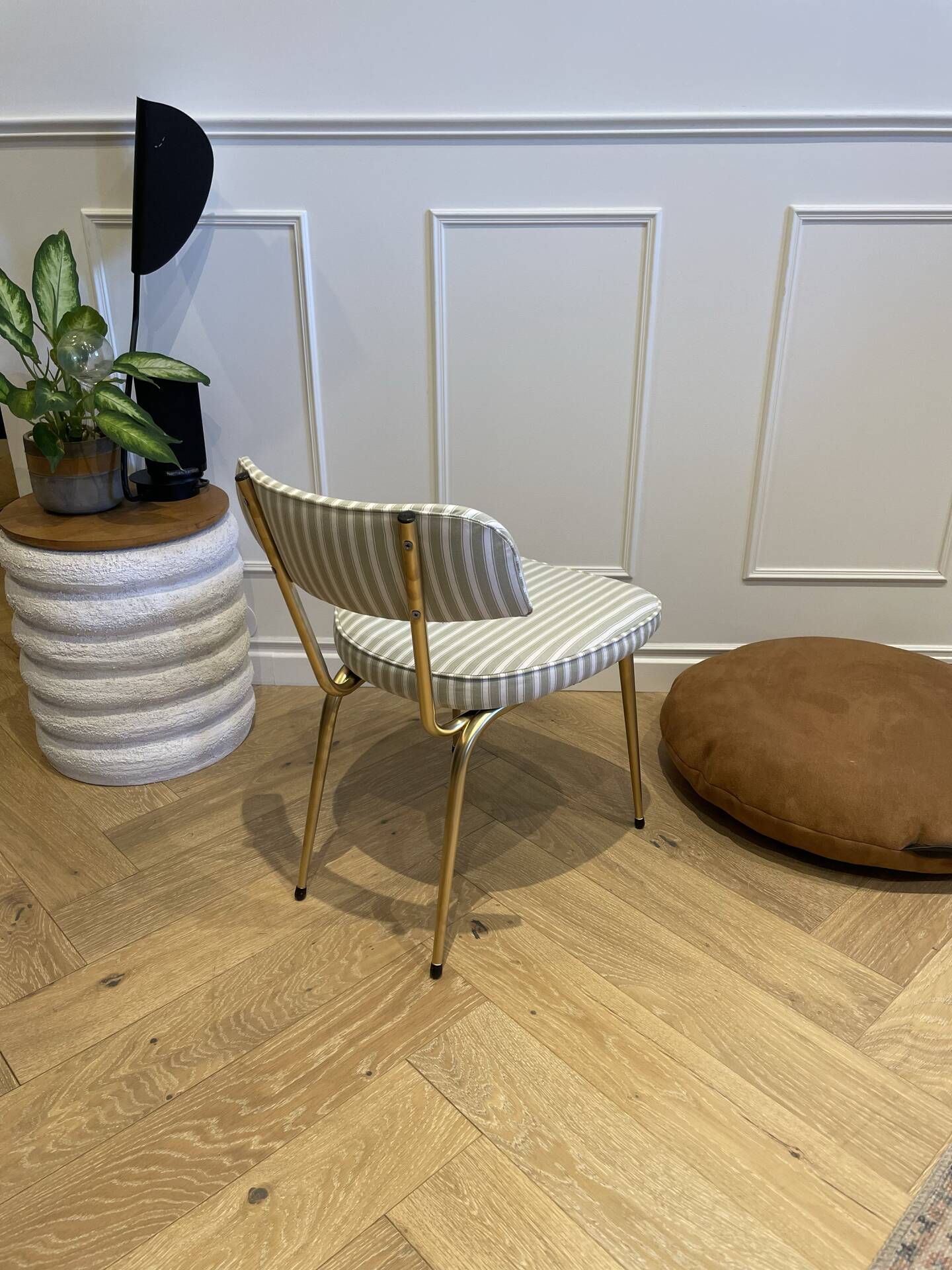 Vintage striped children's chair