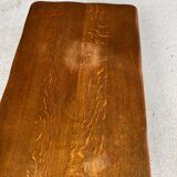 Table basse de ferme ou monastère en chêne massif 95cm
