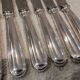 6 silver-plated dessert knives by Christofle Albi, 19.8cm