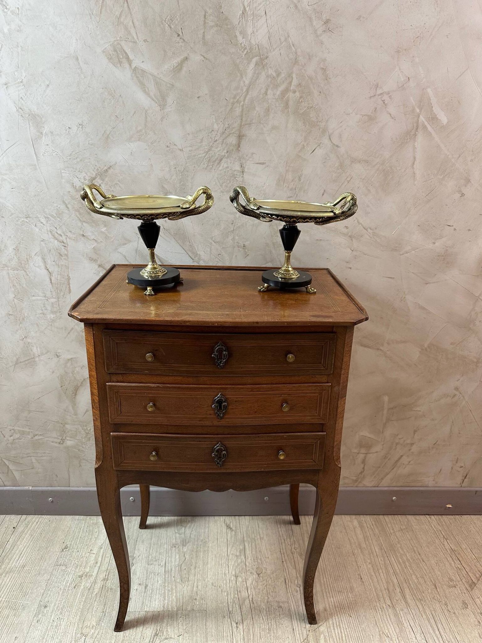 Pair of pharmacy casseroles