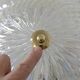 Vintage Murano Glass Sconce: Pearl Glass Wall Lamp / Handmade Flush Mount