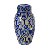 Safi polychrome ovoid vase