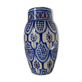 Safi polychrome ovoid vase