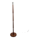 Floor lamp in teak with shade, Denmark, 1960