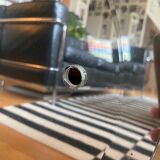 Bevelled oval mirror