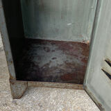 1940s industrial workshop locker room