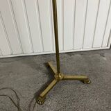 Brass floor lamp