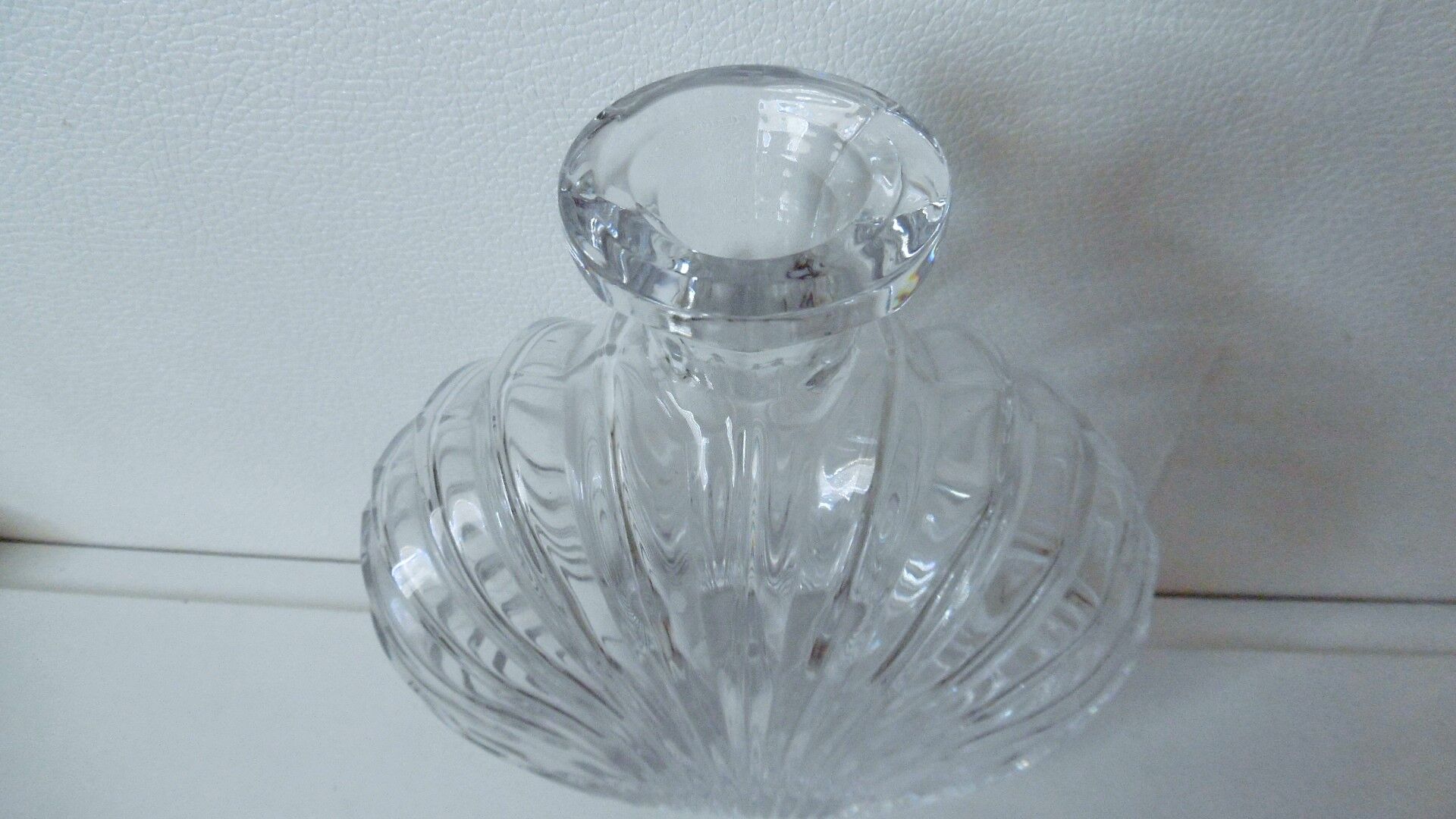 Vintage crystal carafe