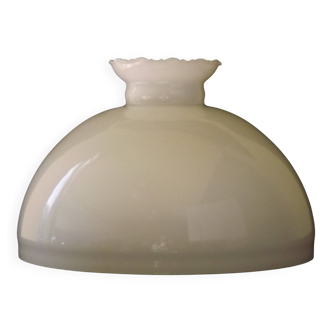Large French Opaline Glass Lantern Light Replacement Shade