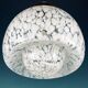 Mid-Century White Murano Suspension, Italy, 1960s
