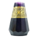 Art Deco vase, amethyst glass, gilded oroplastic, Moser, Czechoslovakia, 1930s