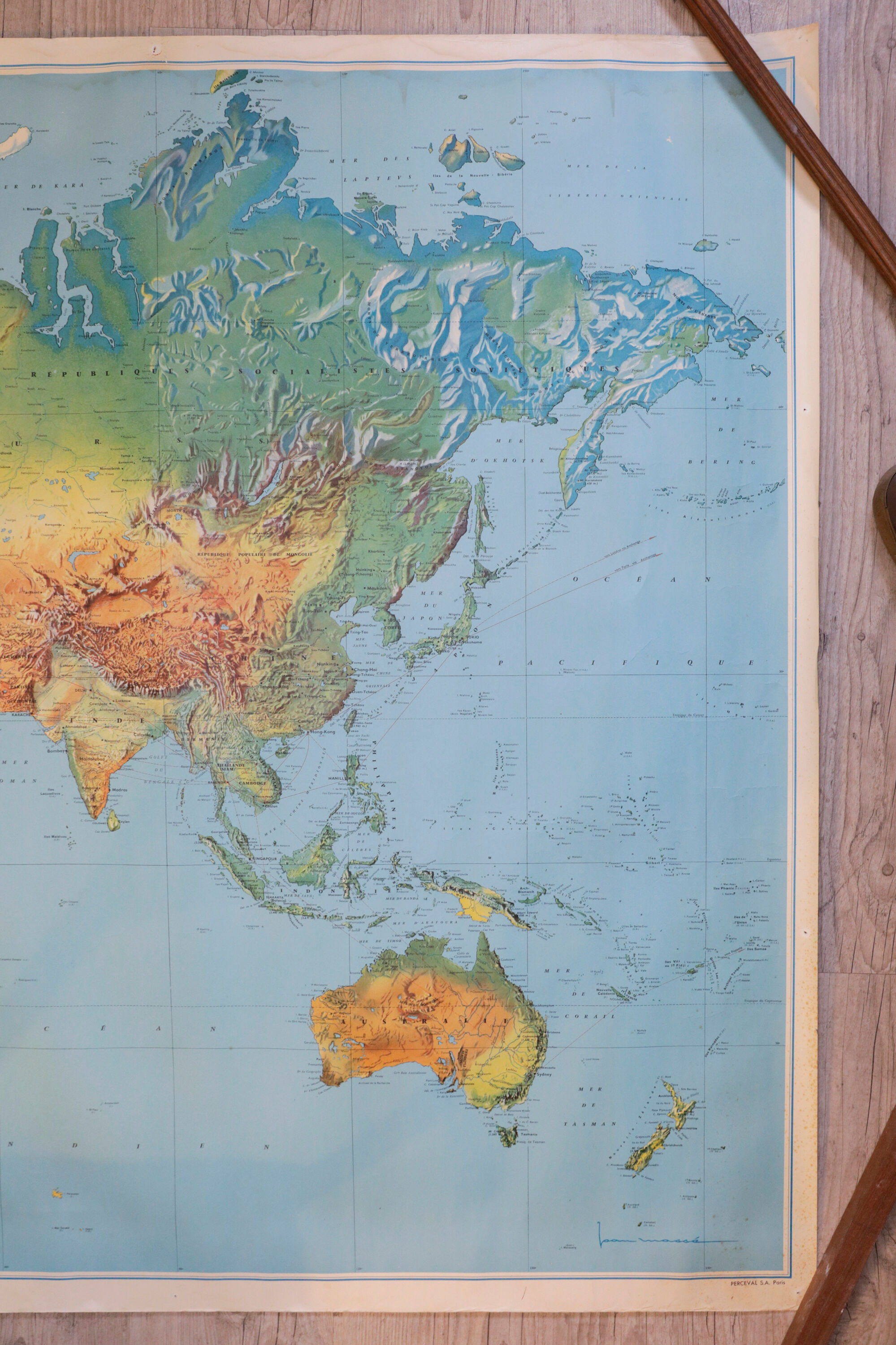 Air France world map