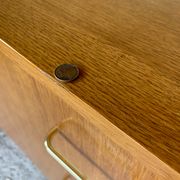Commode vintage bicolor à 4 tiroirs, circa 70's