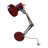 Vintage Iron Metal Chrome Lamp