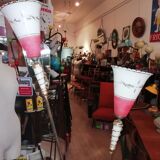 Lampadaire vintage 2 feux