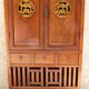 Antique Asian wardrobe in solid wood – Indonesia / Java