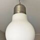 Giant suspension bulb by Agemob International from the 1980s.