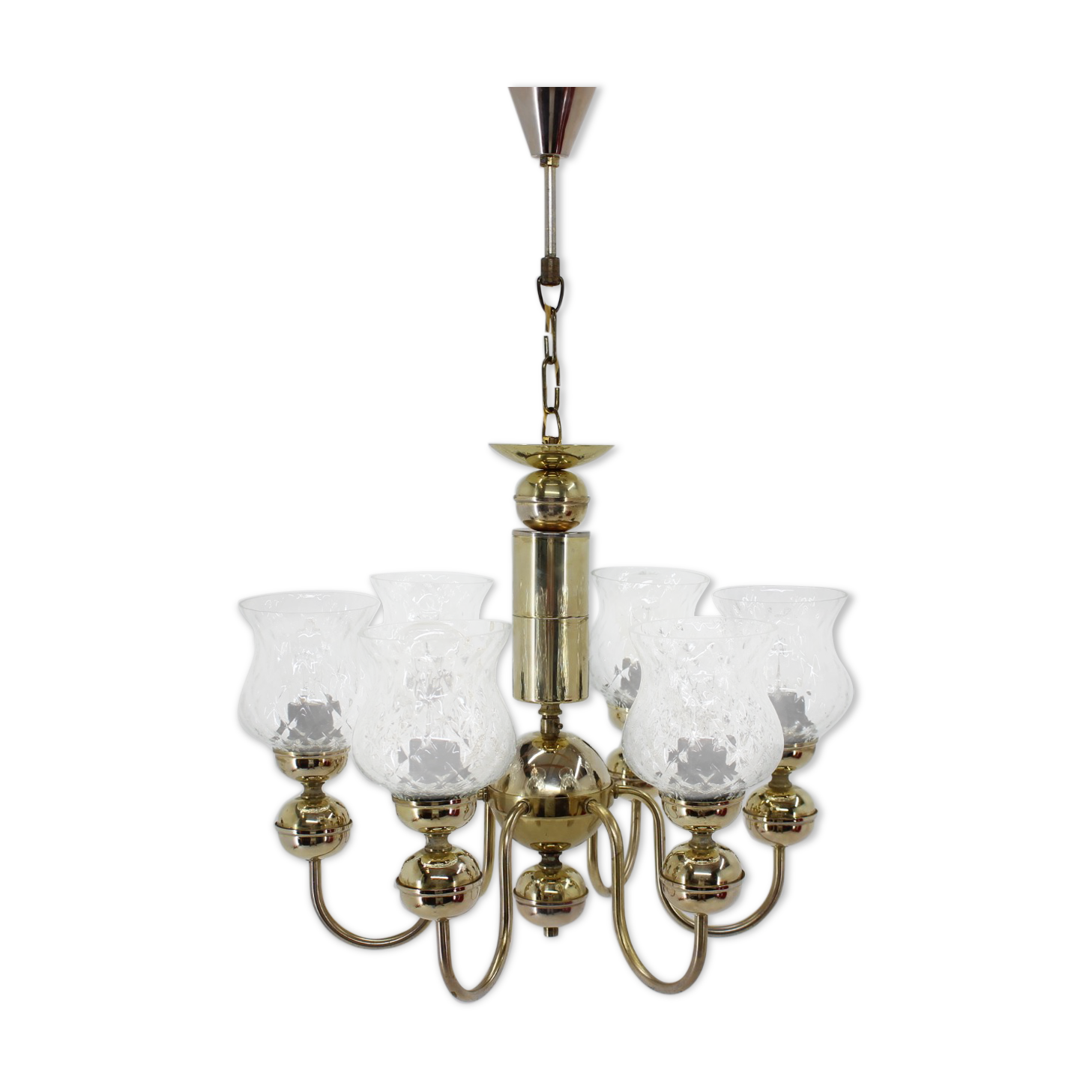 Mid-century Chandelier by  Kamenický Šenov, 1950‘s.