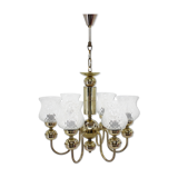 Mid-century Chandelier by  Kamenický Šenov, 1950‘s.