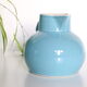 Blue water pitcher, plain, 1960s