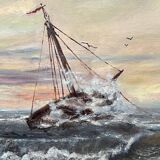 A. Claessens. Seascape. Large format.