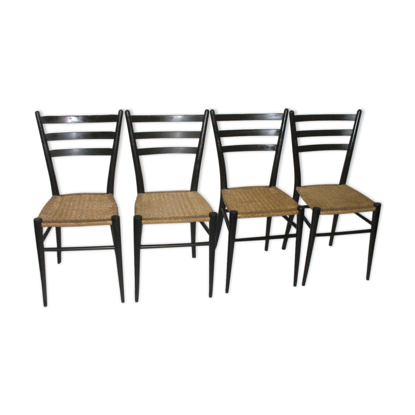 Four Italian chairs from the 1950s