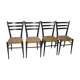 Four Italian chairs from the 1950s
