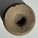 Small brutalist Indonesian footed pot H13 D15