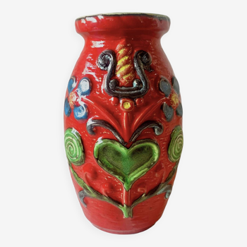 Vase Bay Keramik vintage - West Germany - Modèle 68 25