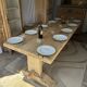 Monastery table in solid oak