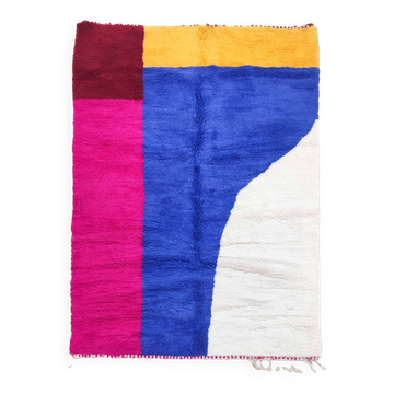Tapis berbère marocain Boujaad coloré 2,90x2,05m
