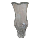 Large crystal vase
