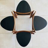 Set of 4 vintage Hans Olsen chairs for Frem Røjle Denmark