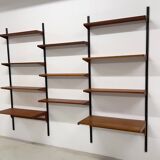 Kai Kristiansen Teak Shelving System From FM Møbler