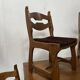 Dining room furniture Table and chairs XX century