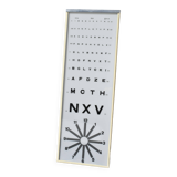 Monoyer visual acuity scale