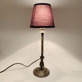 Ancient 20th brass or nickel bronze lamp