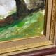 Guillermin M: oil painting on panel countryside landscape circa 1940