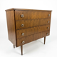 Vintage oak commode from the 1960s.