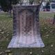 Vintage distressed Turkish Oushak rug 150 x 275 cm