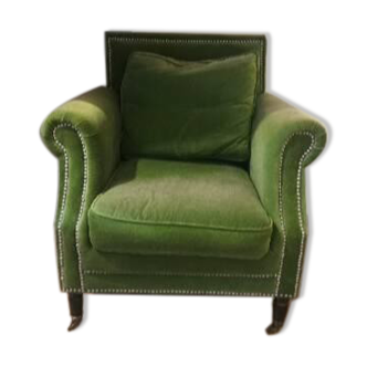 Vintage wheel armchair