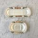 Set of two soap holders